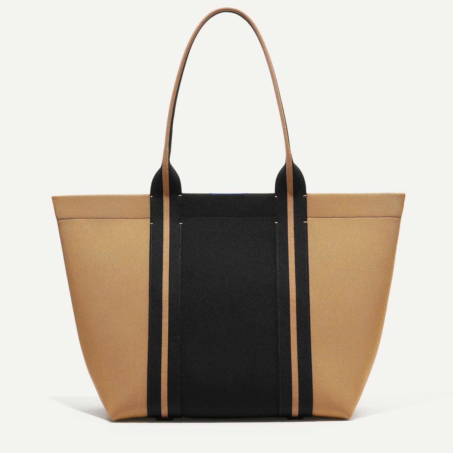 The Essential Tote - Camel and Black